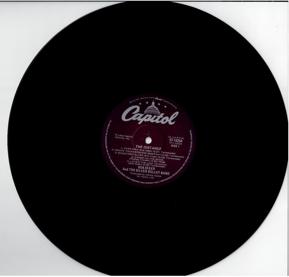 Bob Seger And The Silver Bullet Band – The Distance (Vinyl, LP, Album)