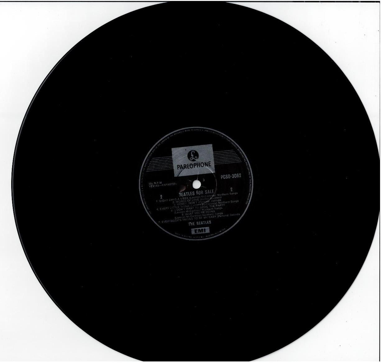 The Beatles – Beatles For Sale (Vinyl, LP, Stereo, Album, Reissue, EMI Pressing) - Damaged Cover