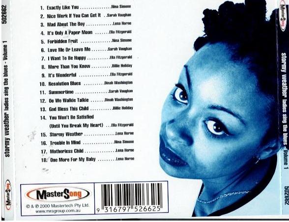 Various – Stormy Weather / Ladies Sing The Blues - Volume 1 (CD, Compilation)