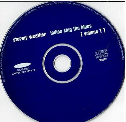 Various – Stormy Weather / Ladies Sing The Blues - Volume 1 (CD, Compilation)