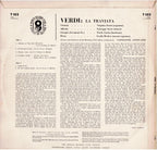 Verdi – La Traviata (Vinyl, LP, Album, Club Edition, Mono)