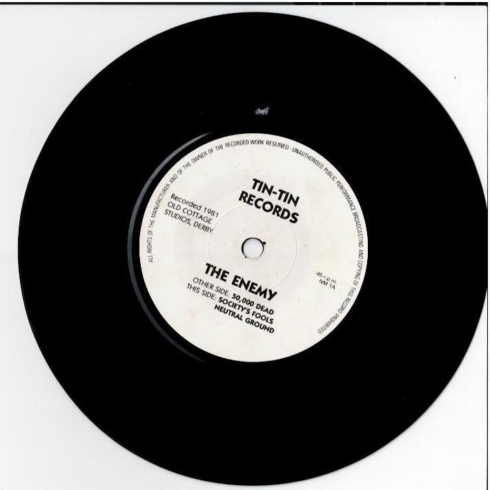 The Enemy - 50,000 Dead (Vinyl, 7", 45 RPM, Repress)