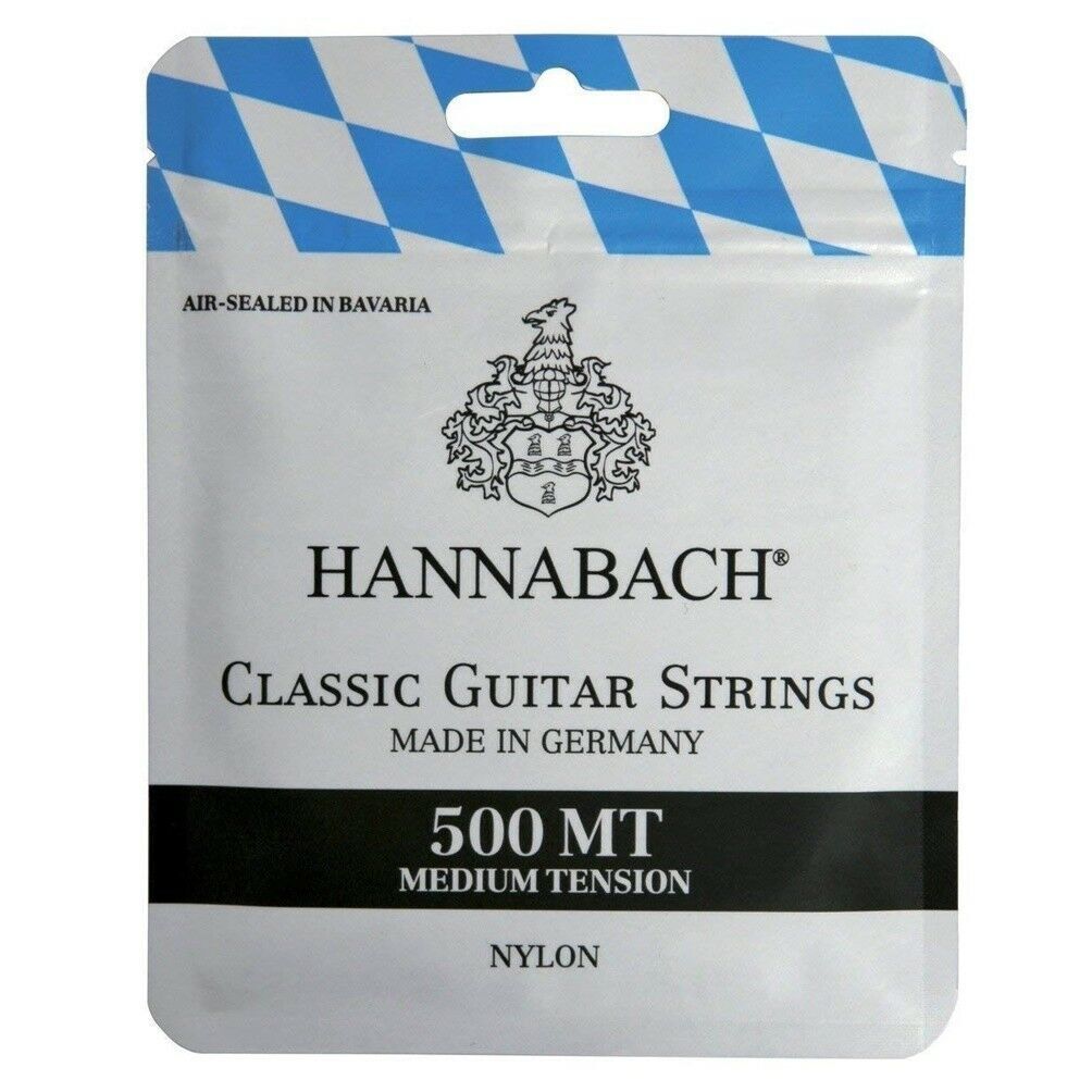 Hannabach Classical Nylon Guitar Strings 500MT Medium Tension