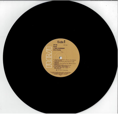 Elvis Presley – C'mon Everybody (Vinyl, LP, Compilation)