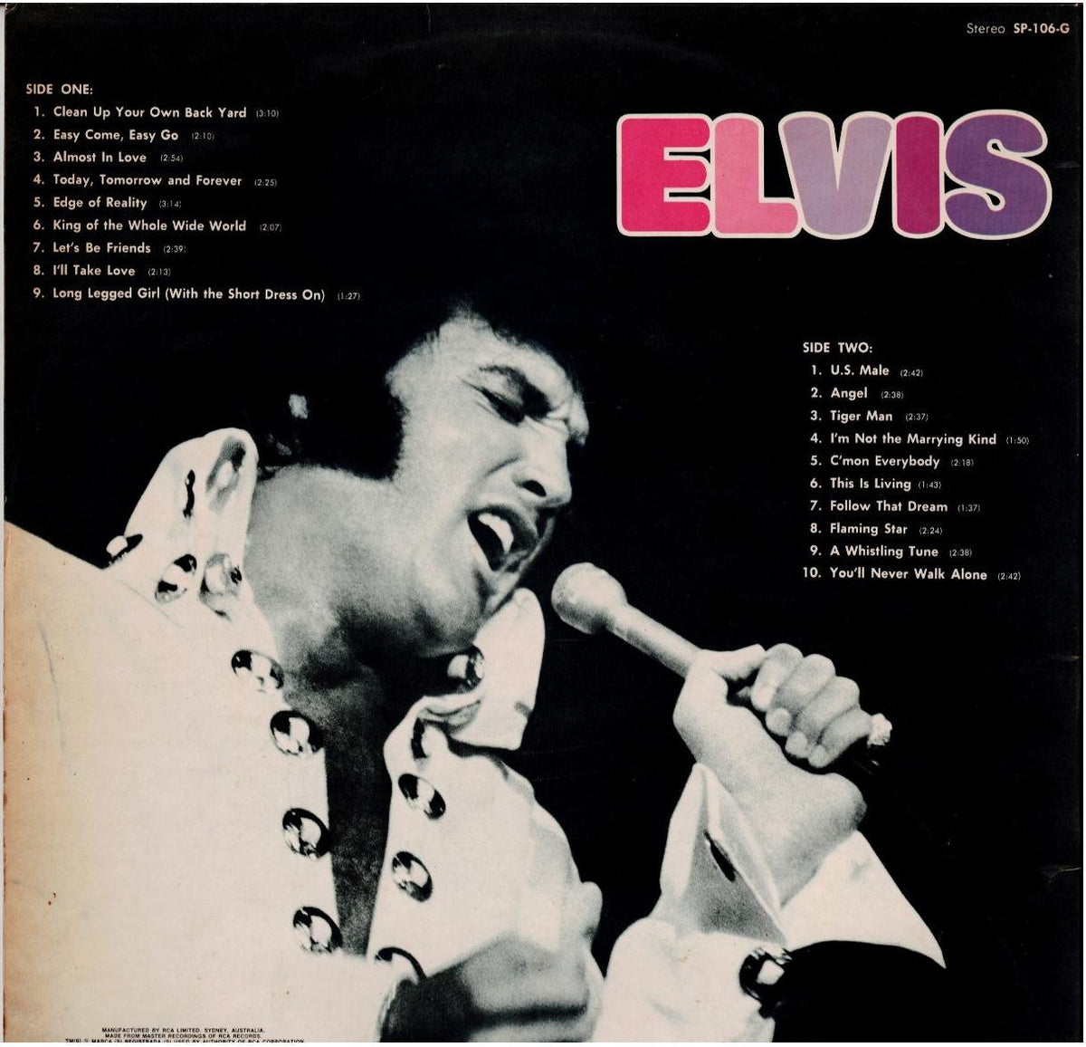 Elvis Presley – Elvis (Vinyl, LP, Compilation, Gatefold)