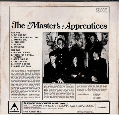 The Master's Apprentices – The Master's Apprentices (Vinyl, LP, Album, Reissue, Stereo)