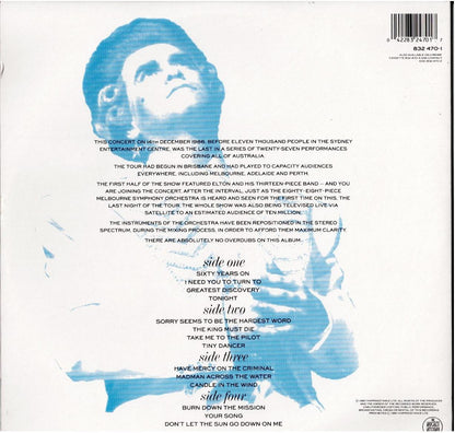 Elton John With The Melbourne Symphony Orchestra – Live In Australia (2 x Vinyl, LP, Album, Gatefold)