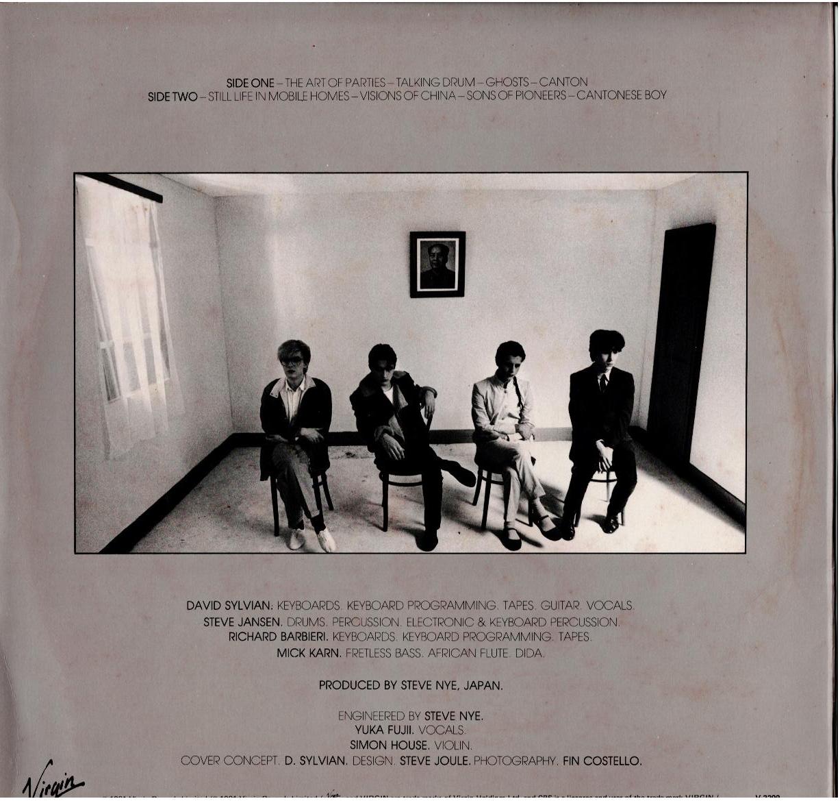 Japan – Tin Drum (Vinyl, LP, Album, Stereo)