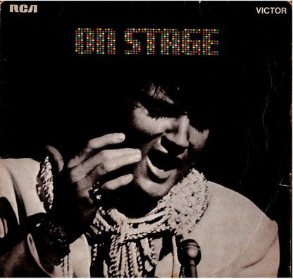 Elvis Presley – On Stage (Vinyl, LP, Album, Reissue, Orange Labels)