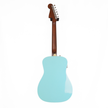 2018 Fender Malibu Parlour-Sized Acoustic Electric Guitar in Aqua Splash
