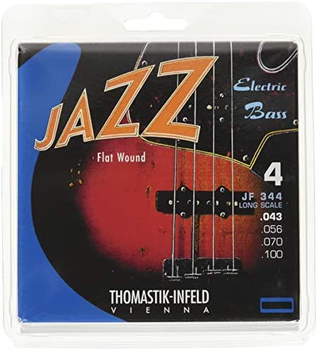 Thomastik-Infeld Jazz Electric Bass Flat Wound Strings JF344 (43-100)