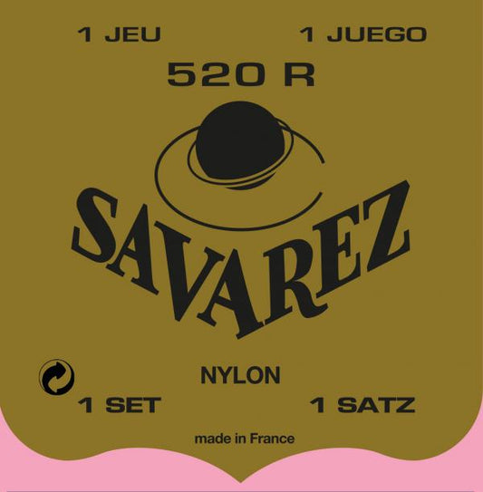 Savarez 520R Classical Guitar Normal Tension Strings