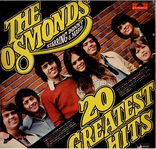 The Osmonds – 20 Greatest Hits (Vinyl, LP, Compilation, Stereo)