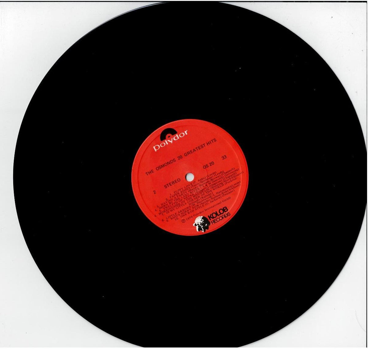 The Osmonds – 20 Greatest Hits (Vinyl, LP, Compilation, Stereo)