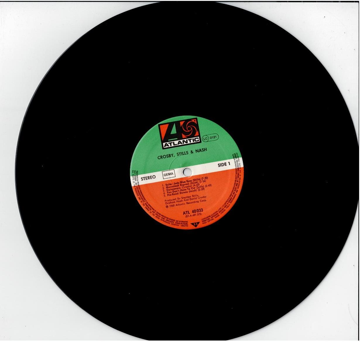 Crosby, Stills & Nash – Crosby, Stills & Nash (Vinyl, LP, Album, Reissue, Stereo, Gatefold)