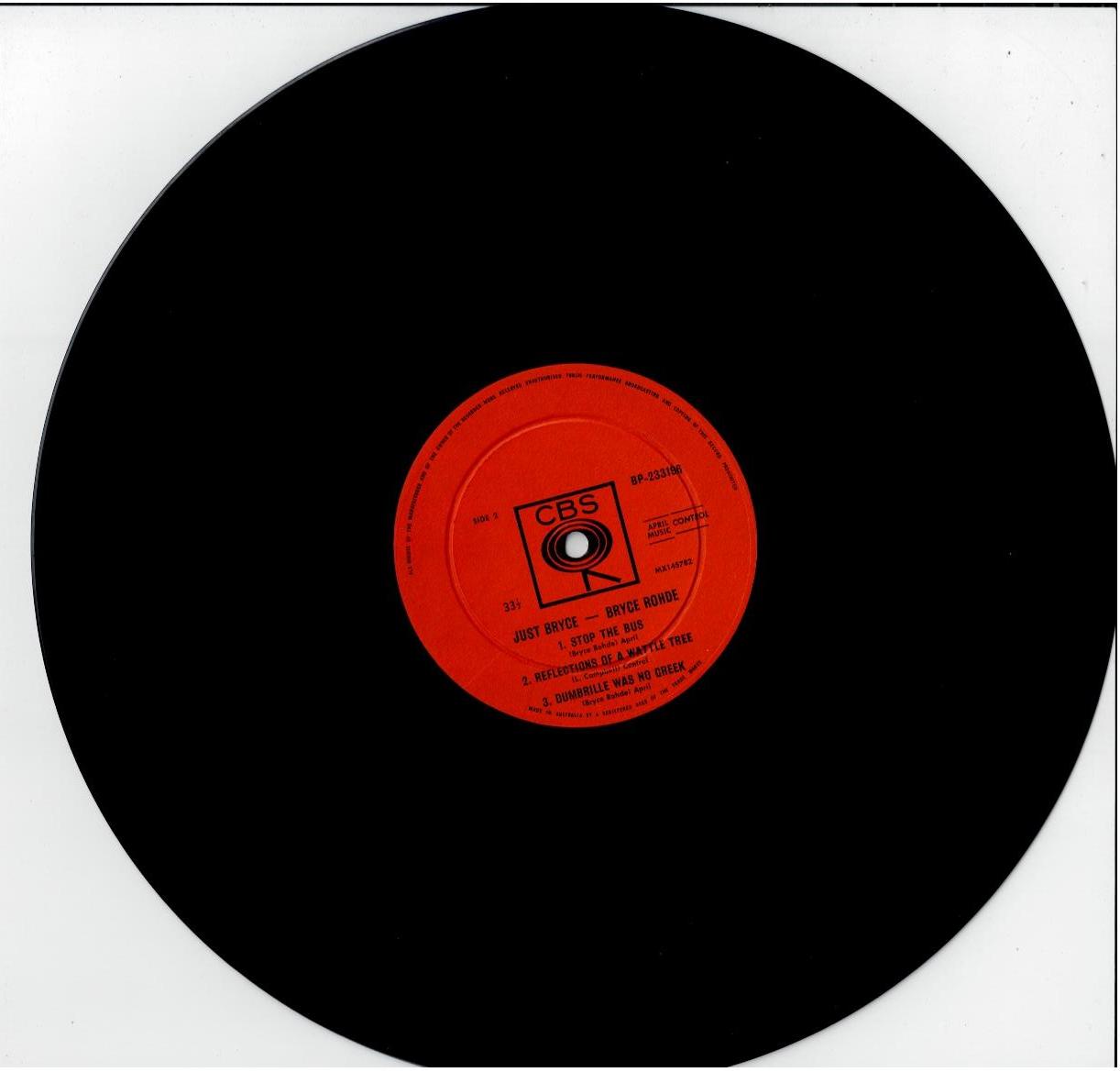 Bryce Rohde – Just Bryce! (Vinyl, LP, Album, Mono)