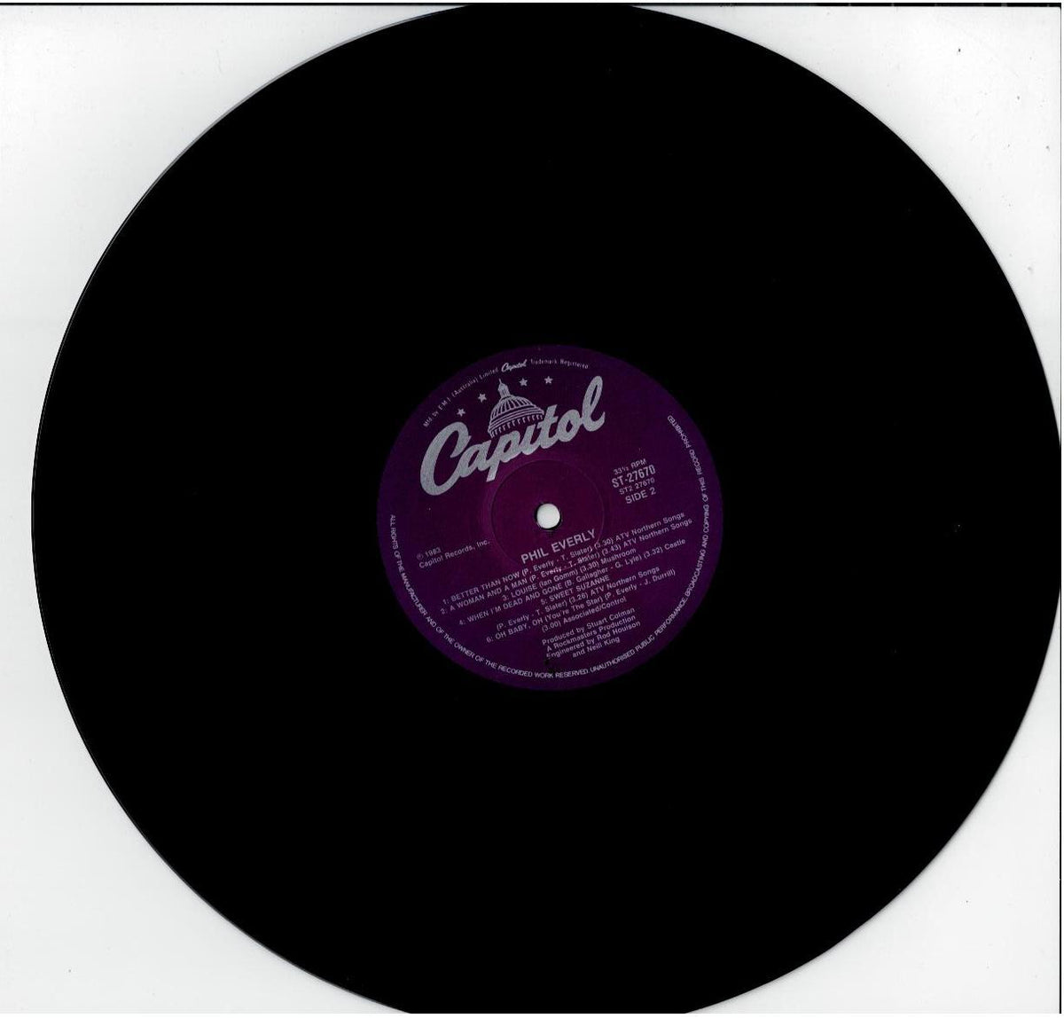 Phil Everly – Phil Everly (Vinyl, LP, Album)