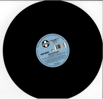 Alice Deejay – Back In My Life (Vinyl, 12", 33 ⅓ RPM, Single)