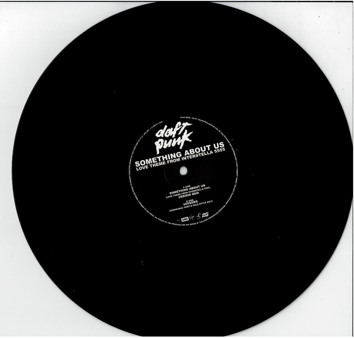 Daft Punk – Something About Us (Love Theme From Interstella 5555) (Vinyl, 12", 45 RPM)