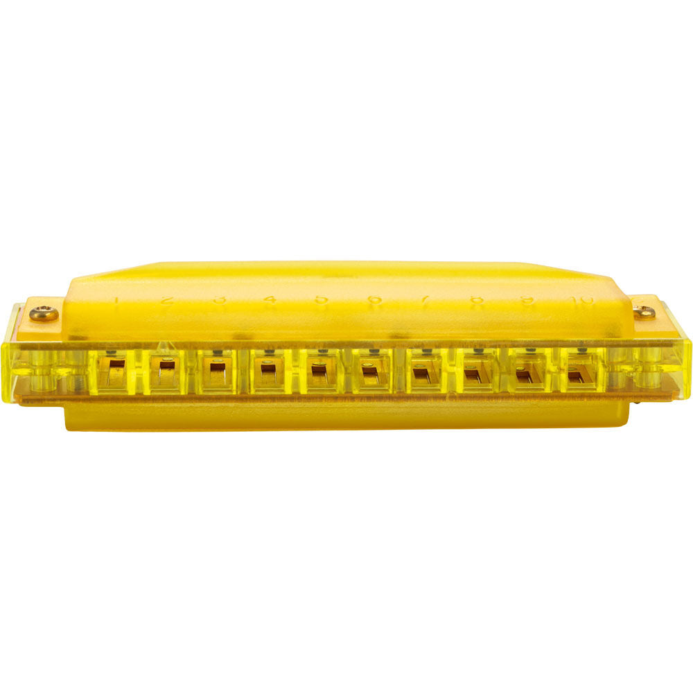 Hohner 5251 Kids Clearly Colourful Translucent Harmonica in Yellow