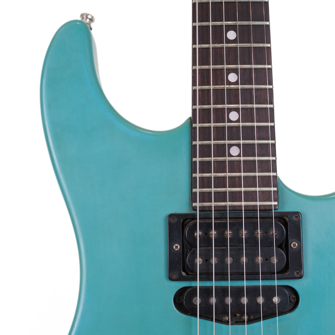 1989 Fender HM Strat Electric Guitar in Ice Blue