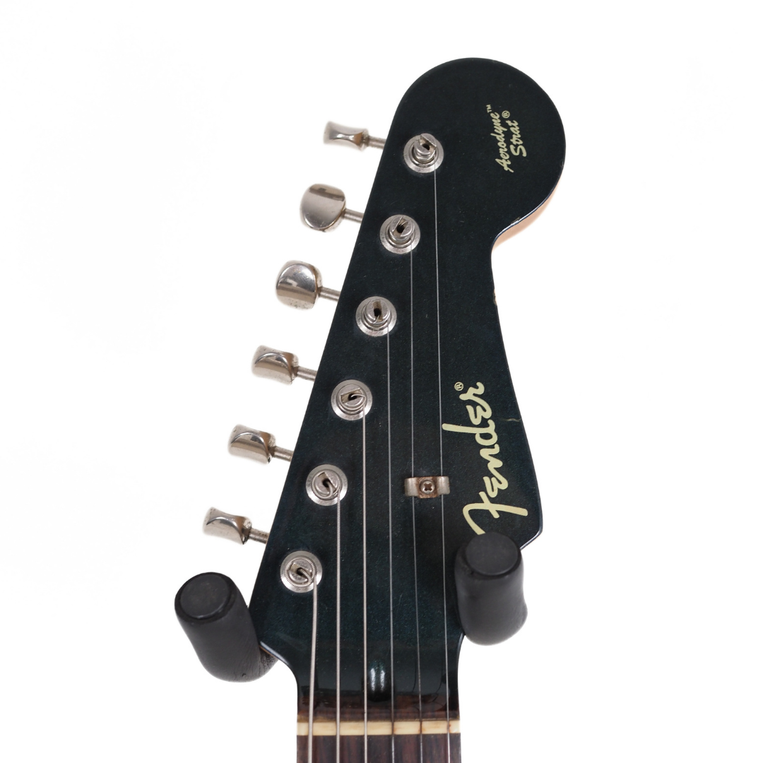 2007 Fender MIJ Aerodyne Stratocaster Electric Guitar in Gunmetal Blue