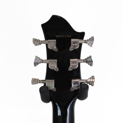 2008 Hagstrom Ultra Swede with Bigsby Vibrato System in Transparent Cherry Flame