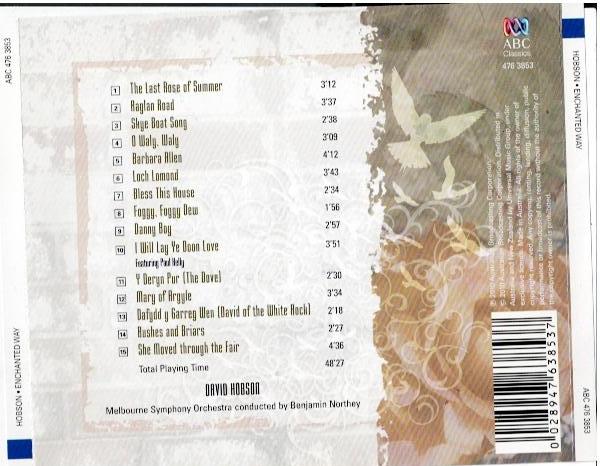 David Hobson – Enchanted Way (CD, Album)