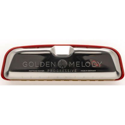 Hohner 542A Progressive Series Golden Melody Harmonica in the Key of A