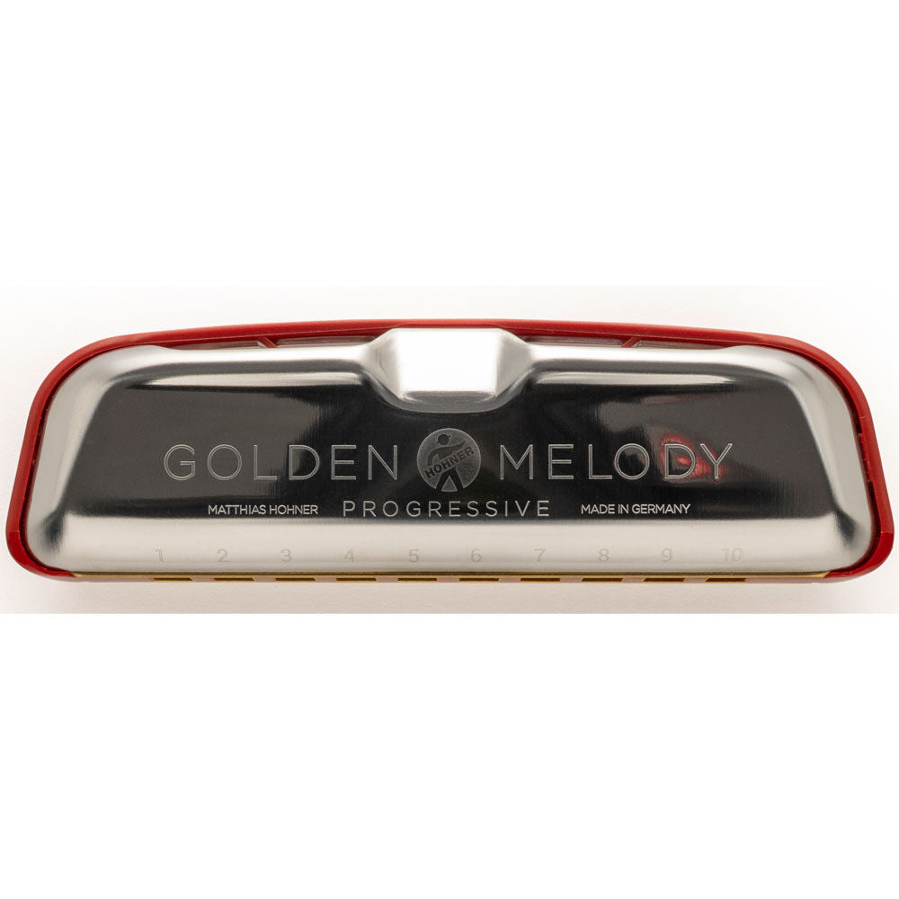 Hohner 542D Progressive Series Golden Melody Harmonica in the Key of D