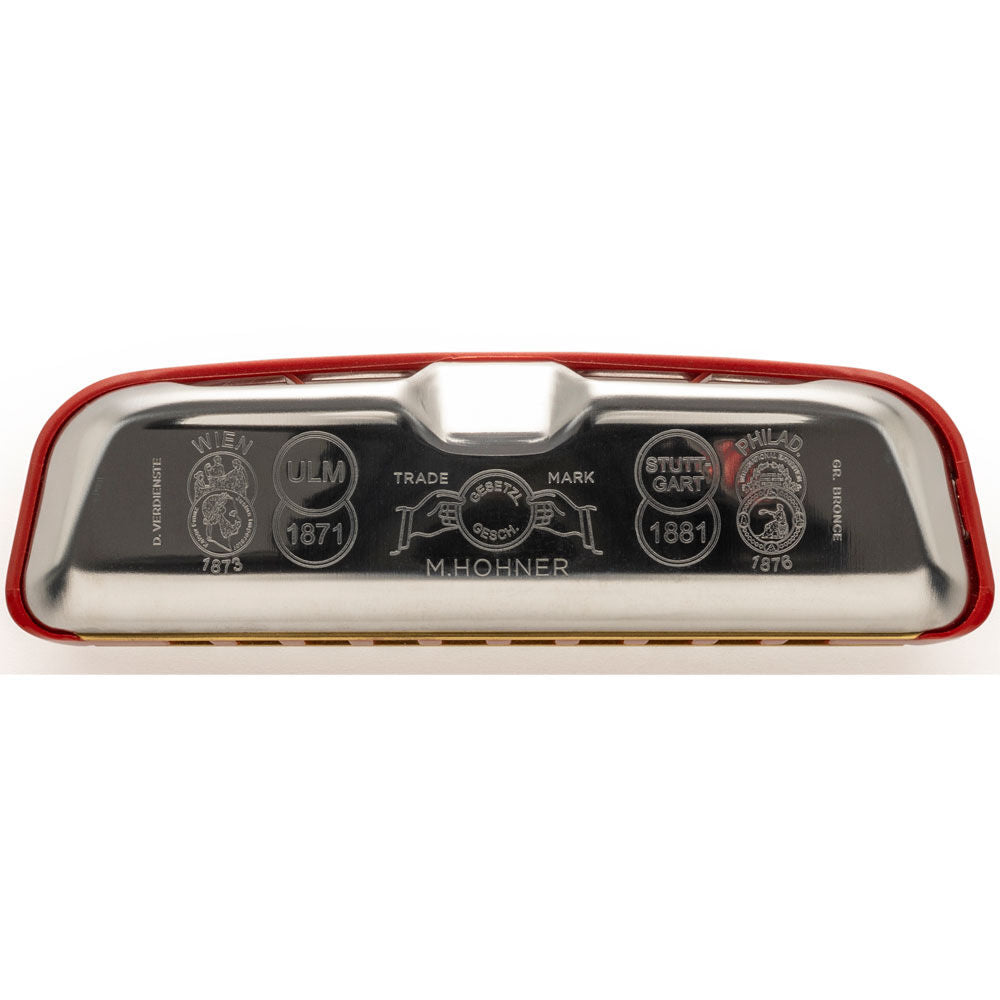 Hohner 542F Progressive Series Golden Melody Harmonica in the Key of F