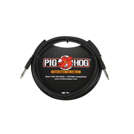 Pig Hog PTRS06 Cable – 1/4″ TRS, 6 ft