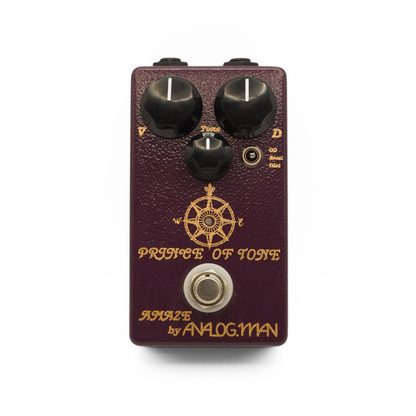 Analog Man Prince Of Tone Overdrive Effect Pedal
