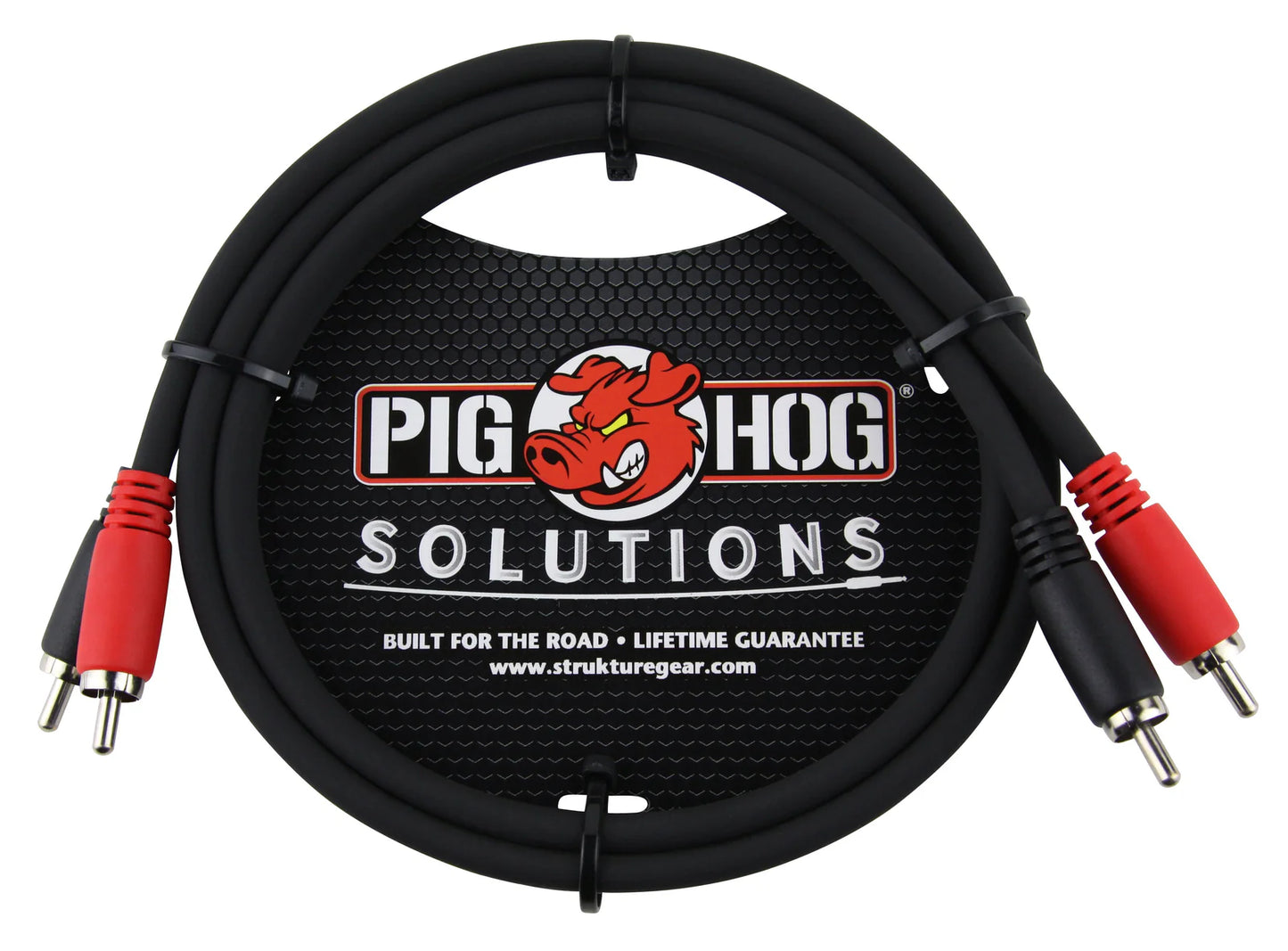 Pig Hog PD-RCA03 3ft RCA-RCA Dual Cable