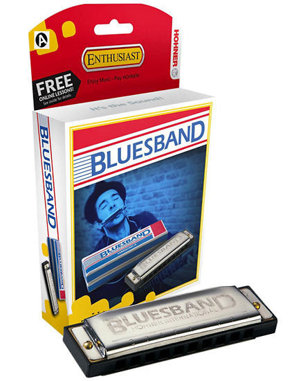 Hohner 559A Enthusiast Series Blues Band Harmonica in the Key of A