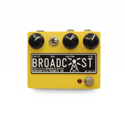 Hudson Electronics BC-24V-PE Broadcast Germanium effects pedal