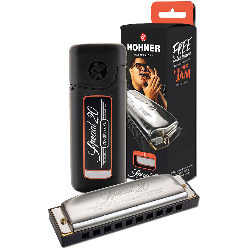 Hohner Progressive Series Special 20 Harmonica in the Key of A
