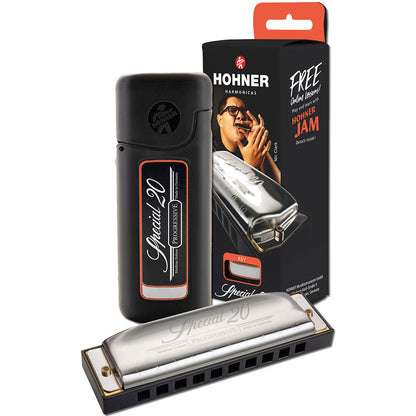 Hohner Progressive Series Special 20 Harmonica in the Key of Bb