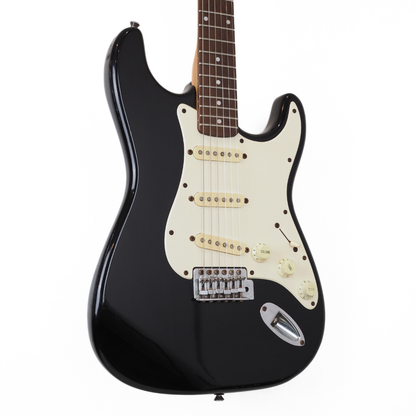 1980s Guitar Technology Status Series Stratocaster-Style Electric Guitar in Black