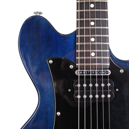 2003 Maton MS502 Mastersound Electric Guitar in Limited Edition Ultra Blue