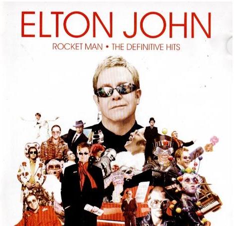 Elton John – Rocket Man: The Definitive Hits (CD, Compilation, Super Jewel Box)