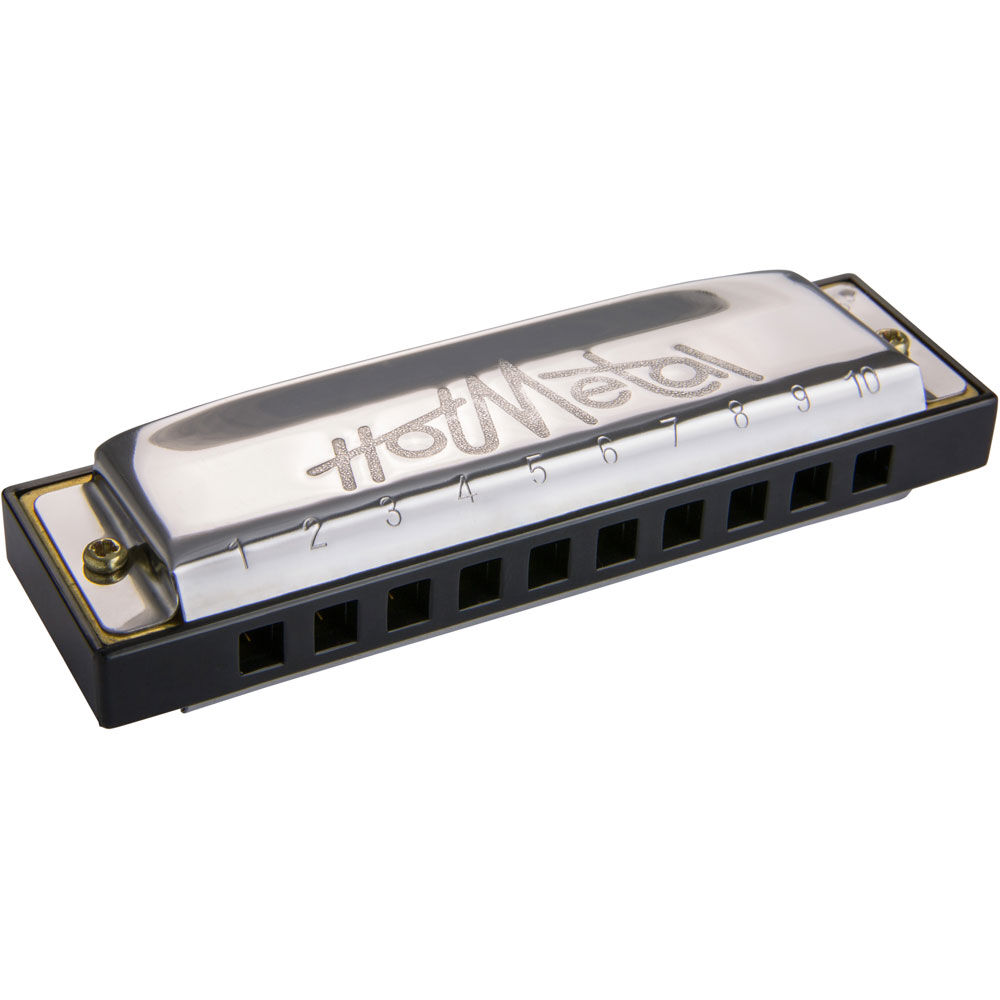 Hohner 572AX Enthusiast Series Hot Metal Harmonica in the Key of A