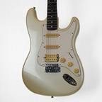 '80s Sunn by Fender 'Mustang' Stratocaster Electric Guitar in Pearlescent White