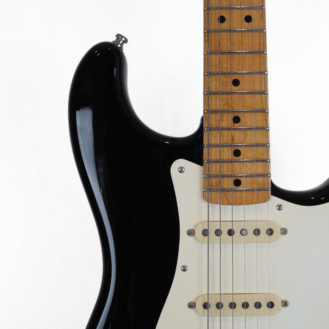 1983 Dan Smith Era Fender Stratocaster Electric Guitar in Gloss Black (Upgraded & Modified)
