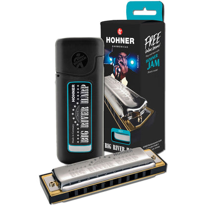 Hohner 590AX MS Series Big River Harmonica in the Key of A