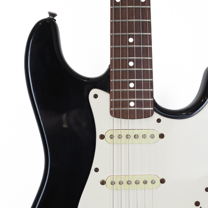 1980s Guitar Technology Status Series Stratocaster-Style Electric Guitar in Black