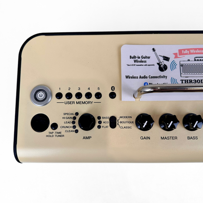 Yamaha THR30II Wireless Guitar Combo Amplifier + Line 6 G10TII Relay Wireless Bug