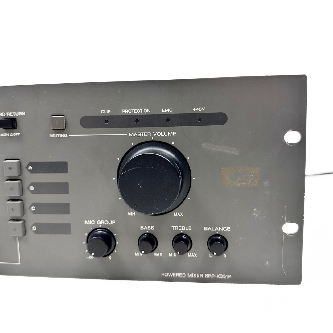 Sony SRP‑X351P Rack Mounted Powered Mixer
