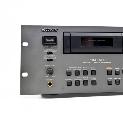 Sony PCM-R700 Digital Audio Tape Deck Recorder (Rack Mounted Unit)