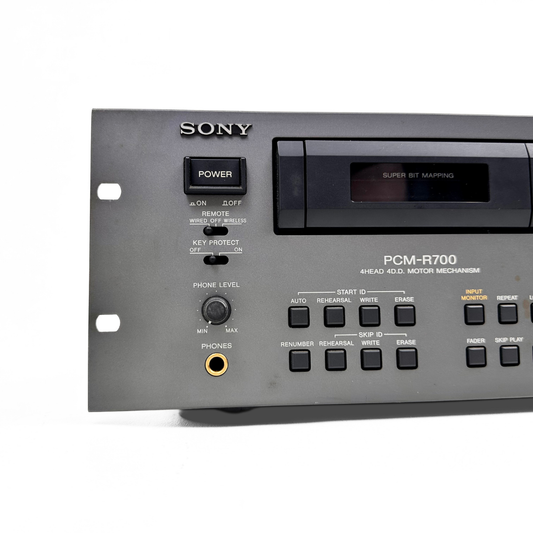 Sony PCM-R700 Digital Audio Tape Deck Recorder (Rack Mounted Unit)